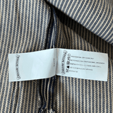 Chrome Hearts Blue & White Pinstripe Chore Button Up Shirt - Morely TrendsChrome Hearts Type here:)