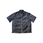 Chrome Hearts Black Nylon & Leather Zip Up Shirt - Morely TrendsChrome Hearts Type here:)