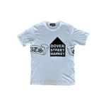 Chrome Hearts Dover Street Market White Scroll Logo T-Shirt - Morely TrendsChrome Hearts Type here:)