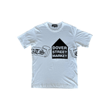 Chrome Hearts Dover Street Market White Scroll Logo T-Shirt - Morely TrendsChrome Hearts Type here:)