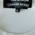 Chrome Hearts Dover Street Market White Scroll Logo T-Shirt - Morely TrendsChrome Hearts Type here:)