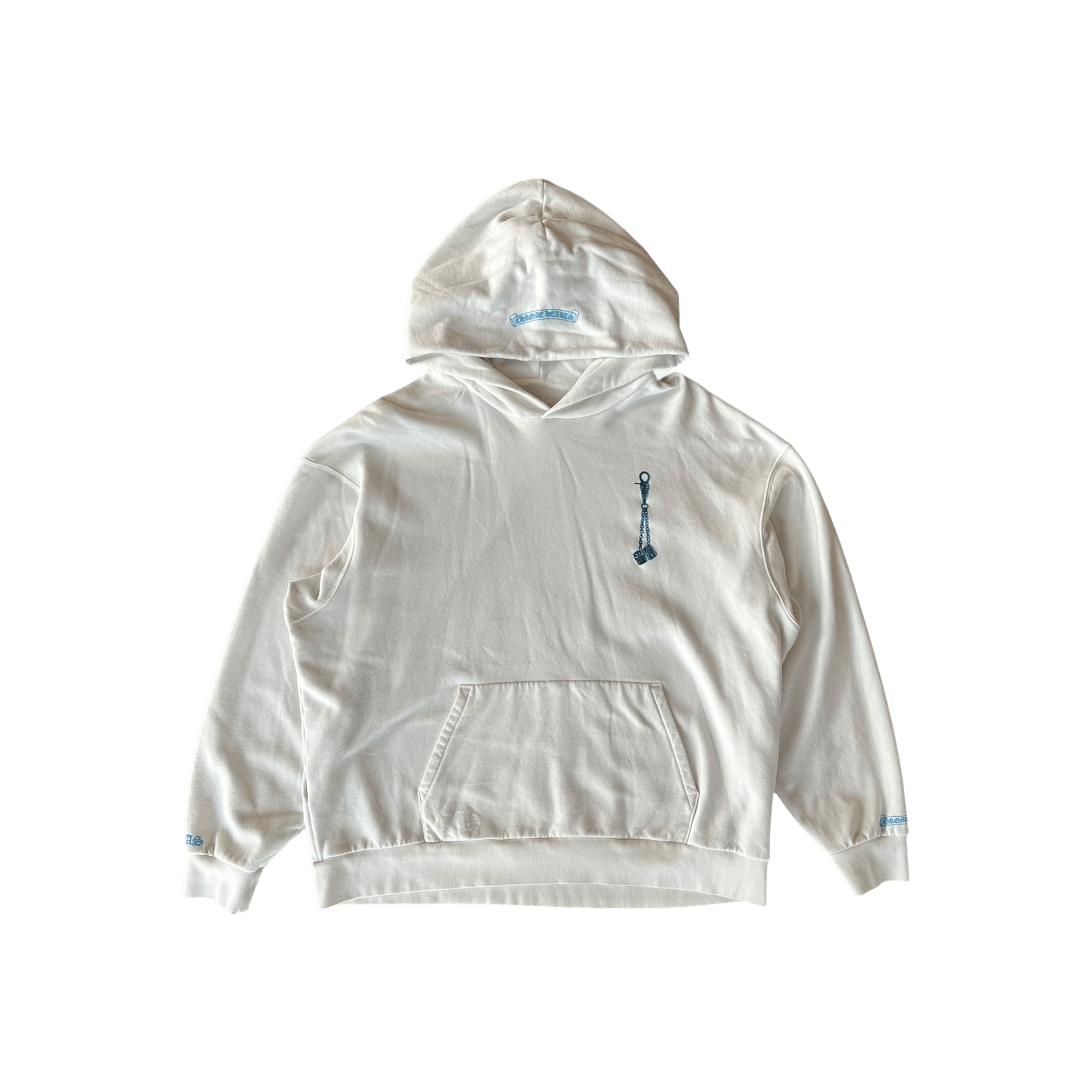 Chrome Hearts White & Blue Las Vegas Dice Hoodie - Morely TrendsChrome Hearts Type here:)