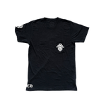 Chrome Hearts Black & White Vertical Dagger Logo T-Shirt - Morely TrendsChrome Hearts Type here:)