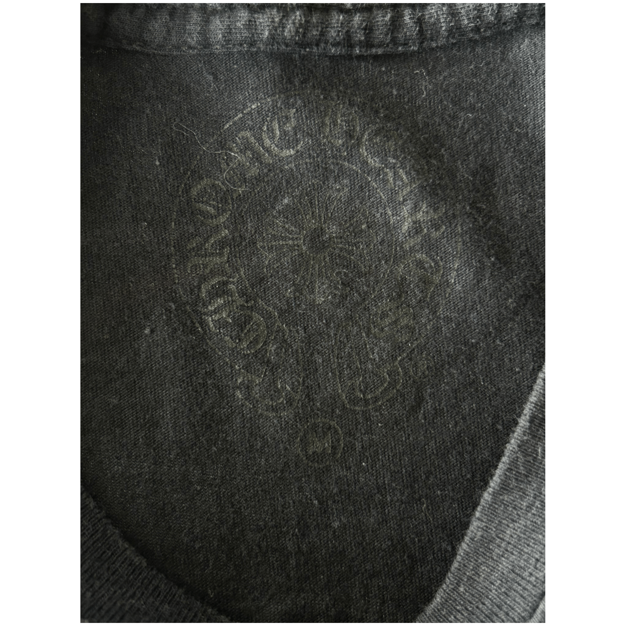 Chrome Hearts Black & White Vertical Dagger Logo T-Shirt - Morely TrendsChrome Hearts Type here:)