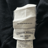 Chrome Hearts Black & White Vertical Dagger Logo T-Shirt - Morely TrendsChrome Hearts Type here:)