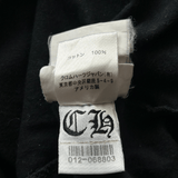 Chrome Hearts Black & White Vertical Dagger Logo T-Shirt - Morely TrendsChrome Hearts Type here:)