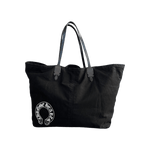 Chrome Hearts Black & White Horseshoe Logo Tote - Morely TrendsChrome Hearts Type here:)