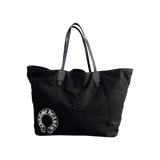 Chrome Hearts Black & White Horseshoe Logo Tote - Morely TrendsChrome Hearts Type here:)