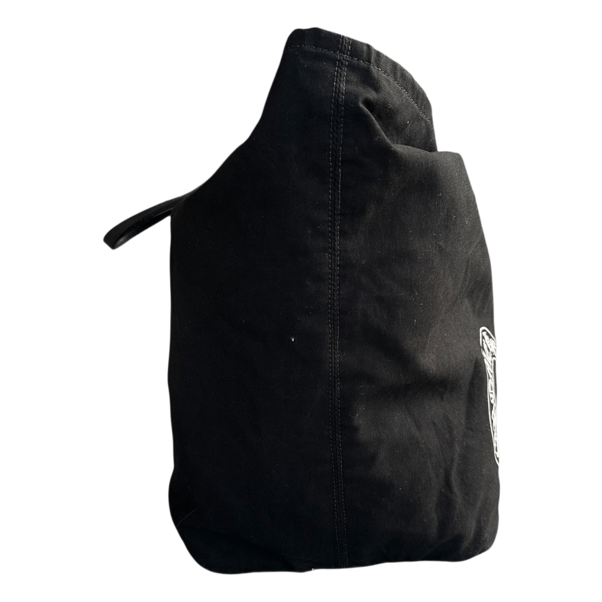 Chrome Hearts Black & White Horseshoe Logo Tote - Morely TrendsChrome Hearts Type here:)