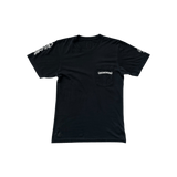 Chrome Hearts Black & White Cemetery Cross Logo T-Shirt - Morely TrendsChrome Hearts Type here:)