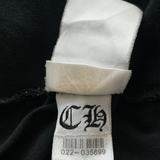 Chrome Hearts Black & White Cemetery Cross Logo T-Shirt - Morely TrendsChrome Hearts Type here:)