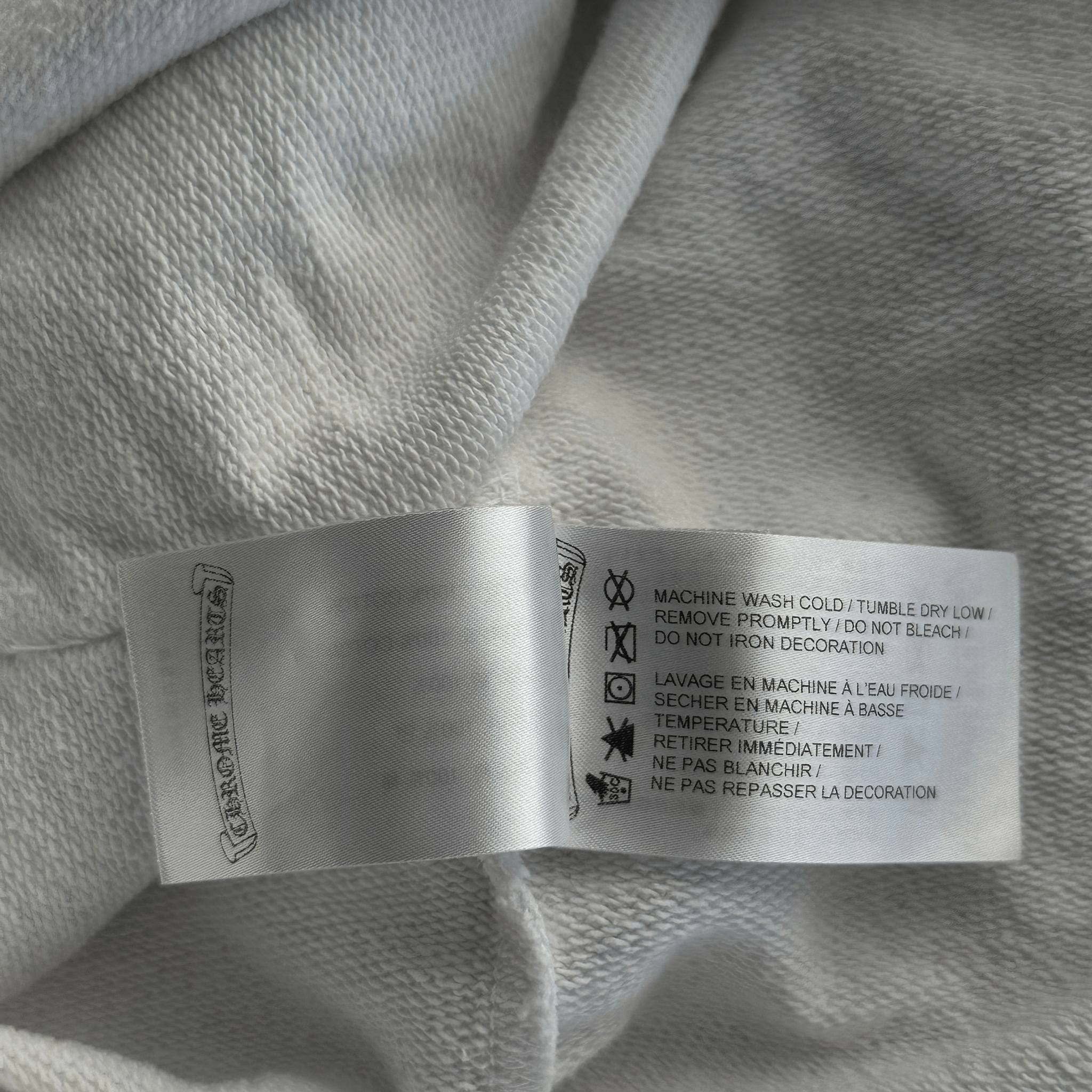 Chrome Hearts White & Black Cross Jacquard Horseshoe Logo Hoodie - Morely TrendsChrome Hearts Type here:)