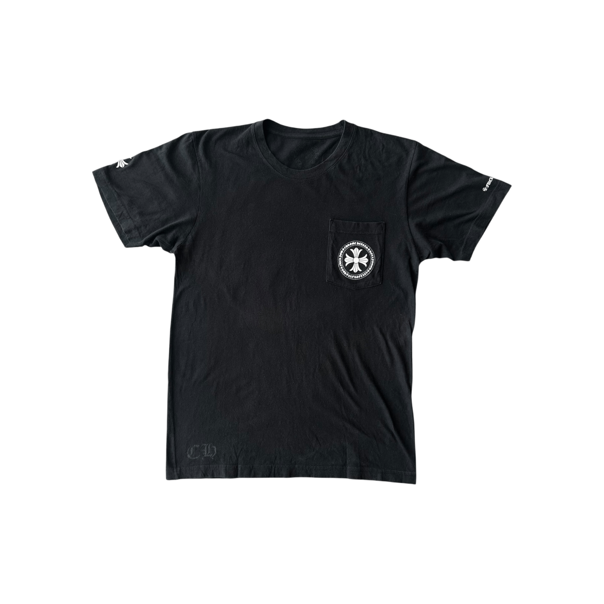 Chrome Hearts Black & White Cross Logo T-Shirt - Morely TrendsChrome Hearts Type here:)