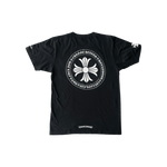 Chrome Hearts Black & White Cross Logo T-Shirt - Morely TrendsChrome Hearts Type here:)