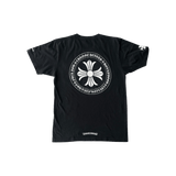 Chrome Hearts Black & White Cross Logo T-Shirt - Morely TrendsChrome Hearts Type here:)