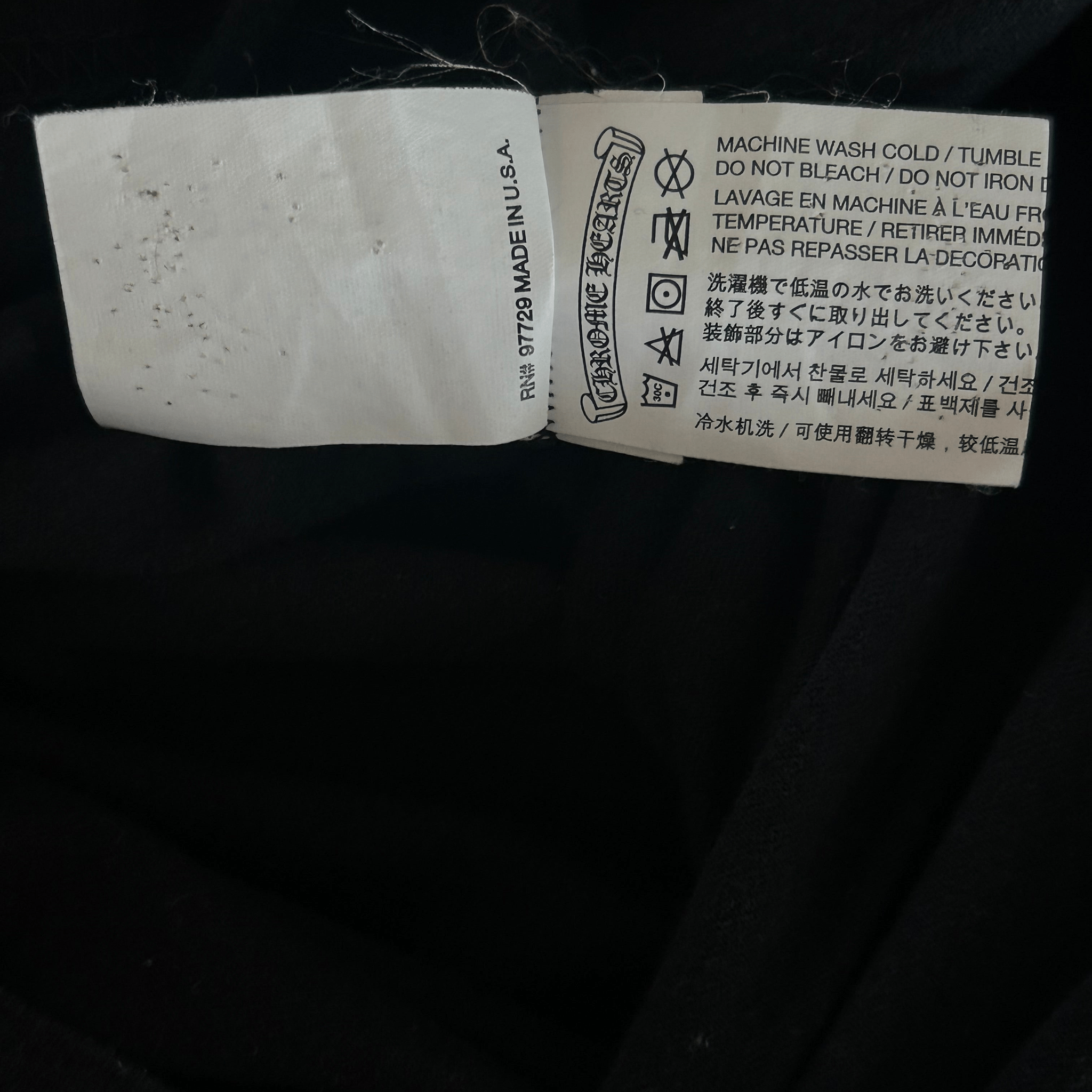 Chrome Hearts Black & White Cross Logo T-Shirt - Morely TrendsChrome Hearts Type here:)