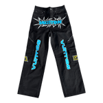 Louis Vuitton Black & Multicolor Graphic Cargo Pants - Morely TrendsLouis Vuitton Type here:)