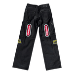 Louis Vuitton Black & Multicolor Graphic Cargo Pants - Morely TrendsLouis Vuitton Type here:)