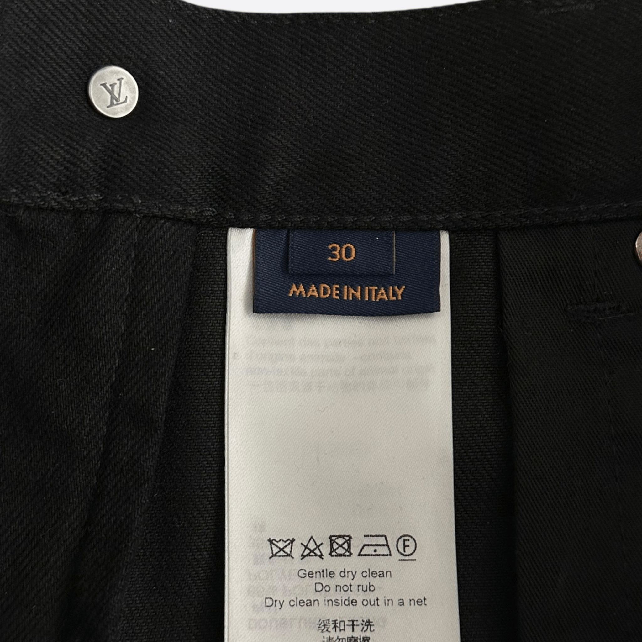 Louis Vuitton Black & Multicolor Graphic Cargo Pants - Morely TrendsLouis Vuitton Type here:)