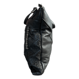 Chrome Hearts Black Plus Cross Patch Leather Tote Bag - Morely TrendsChrome Hearts Type here:)