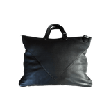 Chrome Hearts Black Plus Cross Patch Leather Tote Bag - Morely TrendsChrome Hearts Type here:)