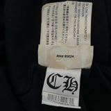 Chrome Hearts Black & White Vertical Dagger Logo T-Shirt - Morely TrendsChrome Hearts Type here:)