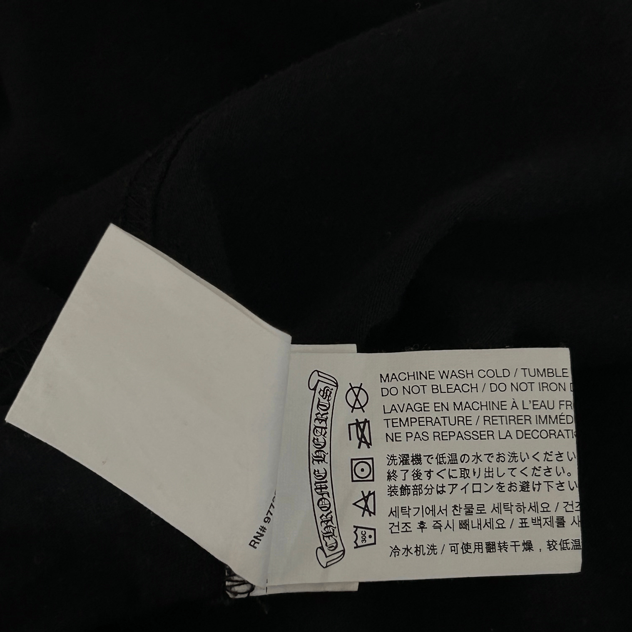 Chrome Hearts Black & White Flame Logo T-Shirt - Morely TrendsChrome Hearts Type here:)