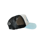 Amiri White & Blue Triple Star Trucker Hat - Morely TrendsAmiri Type here:)