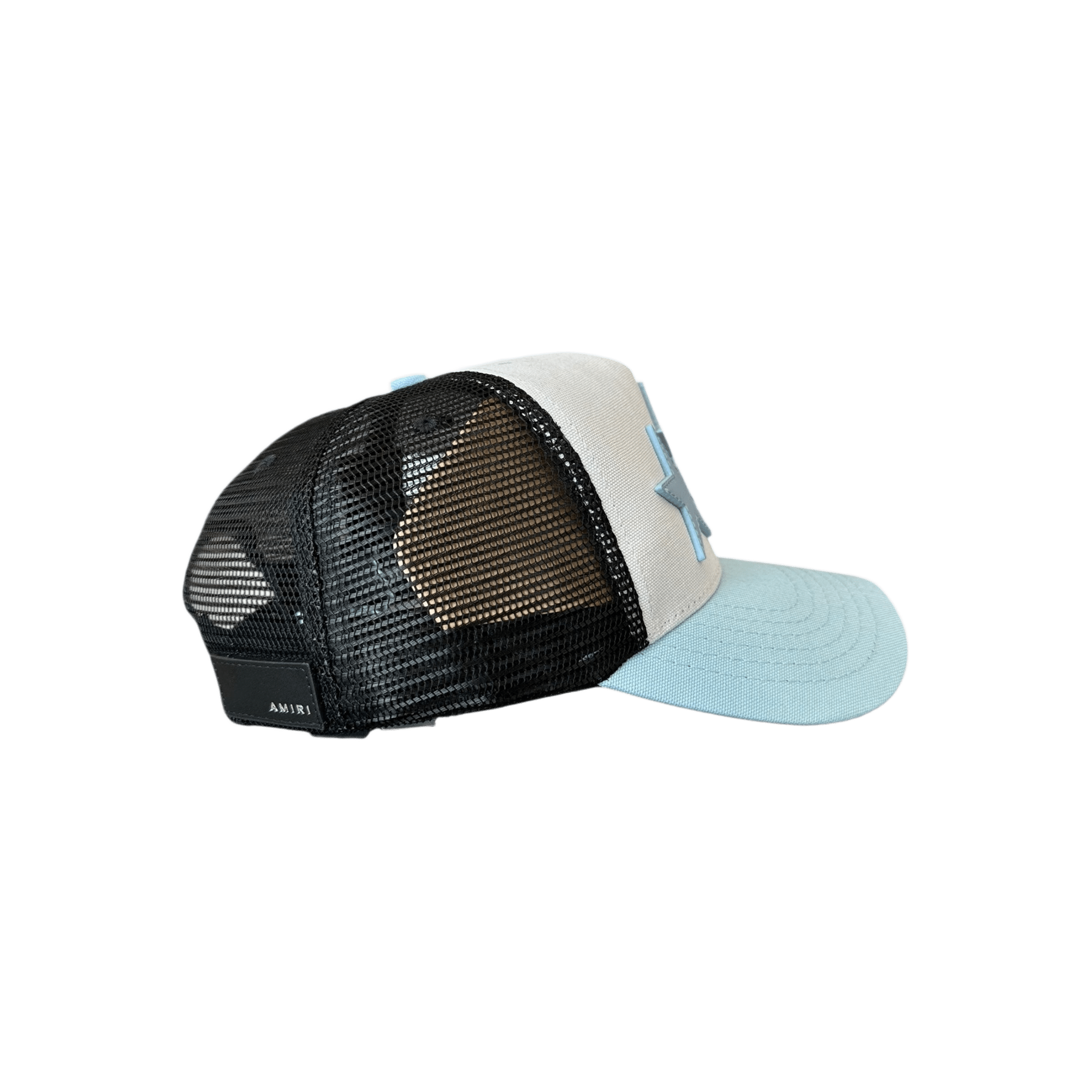 Amiri White & Blue Triple Star Trucker Hat - Morely TrendsAmiri Type here:)
