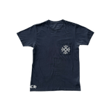 Chrome Hearts Black & White Cross Logo T-Shirt - Morely TrendsChrome Hearts Type here:)
