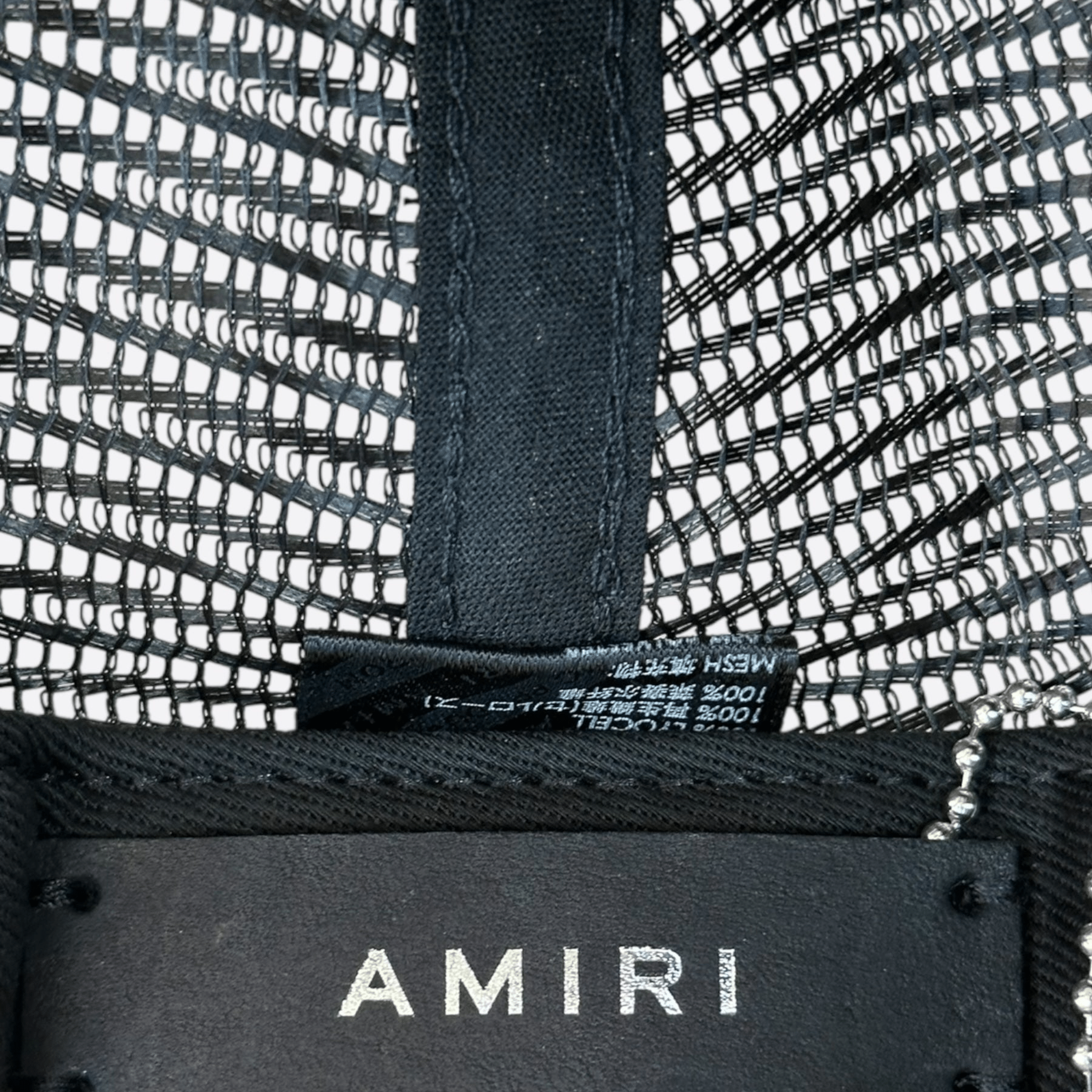 Amiri Black & Blue Core Logo Trucker Hat - Morely TrendsAmiri Type here:)