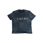 Amiri Black & White MA Logo Shotgun T-Shirt - Morely TrendsAmiri Type here:)