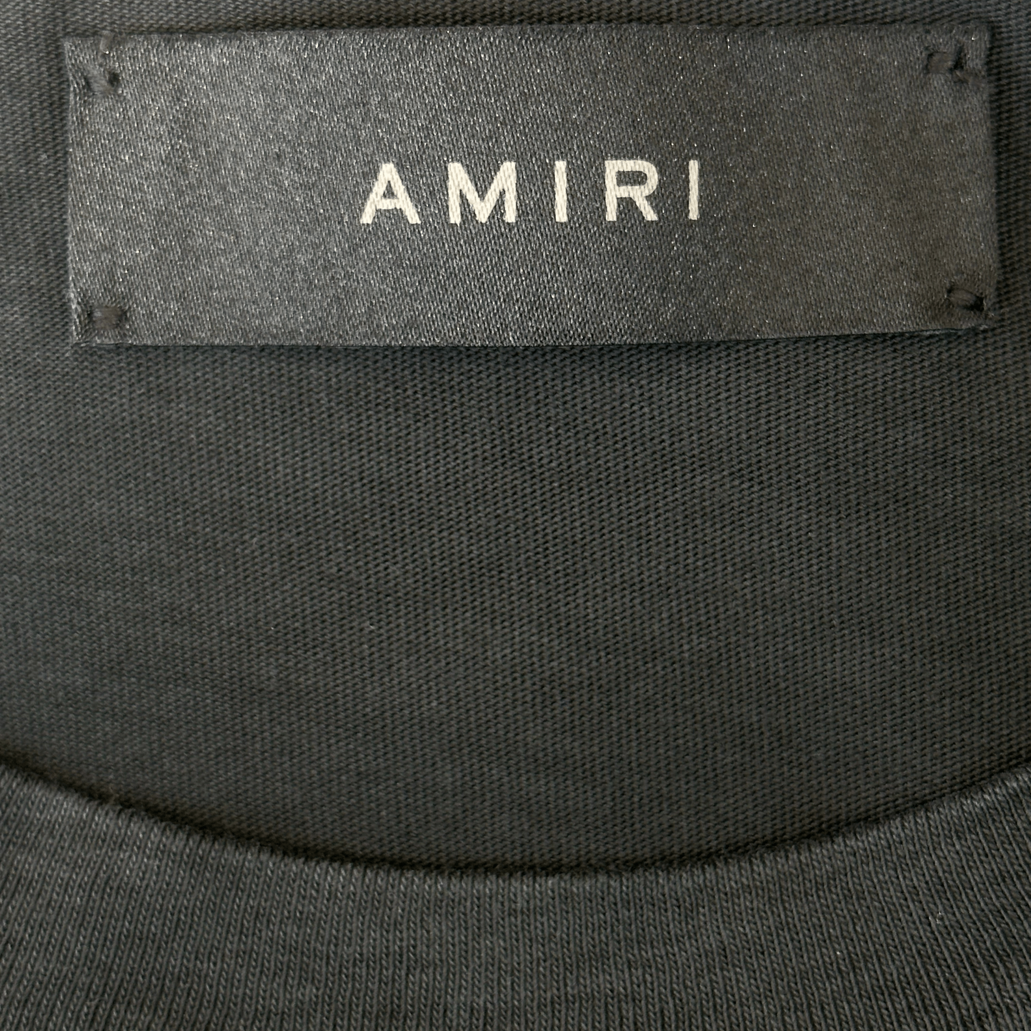 Amiri Black & White MA Logo Shotgun T-Shirt - Morely TrendsAmiri Type here:)