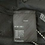 Amiri Black & White MA Logo Shotgun T-Shirt - Morely TrendsAmiri Type here:)