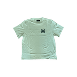 Amiri Light Blue & White MA Core Logo T-Shirt - Morely TrendsAmiri Type here:)