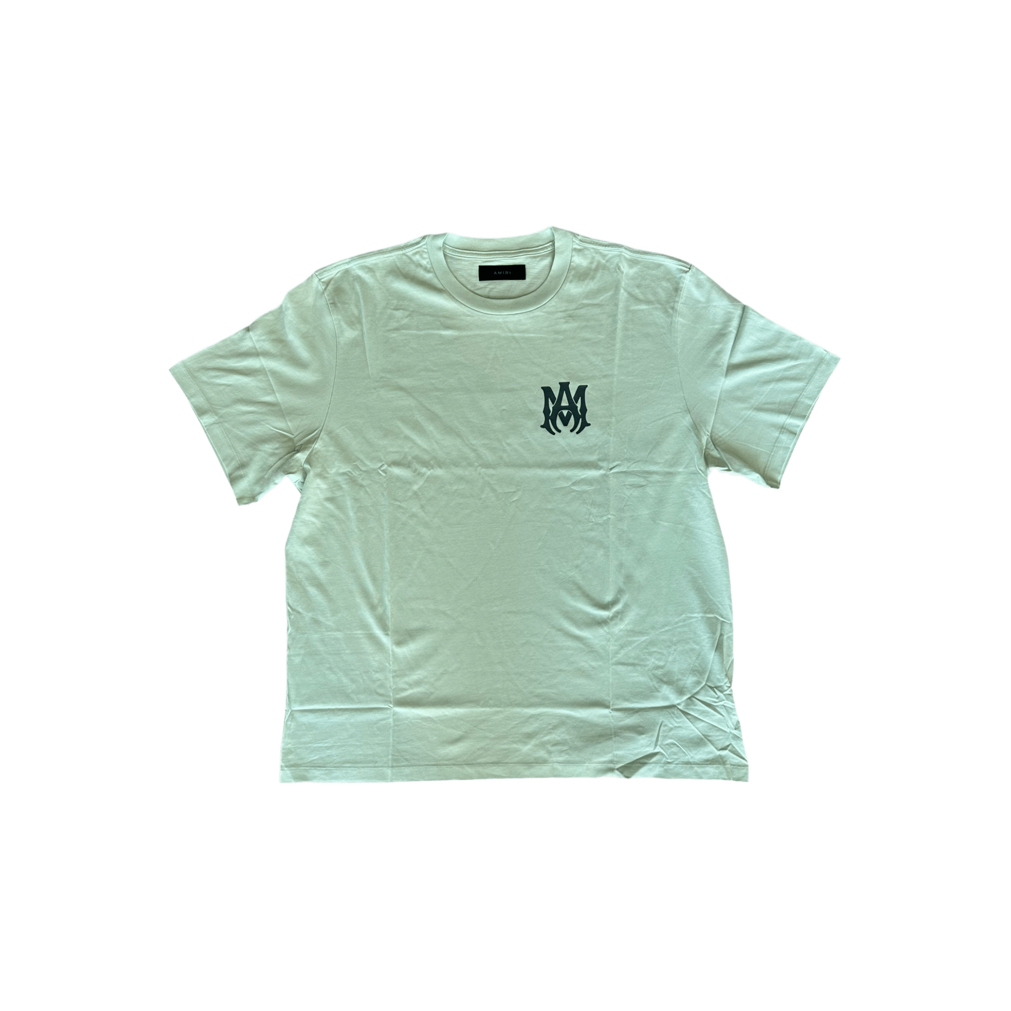 Amiri Light Blue & White MA Core Logo T-Shirt - Morely TrendsAmiri Type here:)
