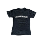 Chrome Hearts Black & White Cemetery Cross Logo T-Shirt - Morely TrendsChrome Hearts Type here:)