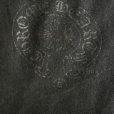 Chrome Hearts Black & White Cemetery Cross Logo T-Shirt - Morely TrendsChrome Hearts Type here:)