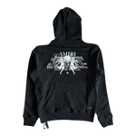Amiri Black & White Cherub Logo Hoodie - Morely TrendsAmiri Type here:)