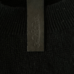 Chrome Hearts Black & White Dagger Logo Cashmere Sweater - Morely TrendsChrome Hearts Type here:)