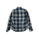 Chrome Hearts Blue & Yellow Plaid Cross Patch Flannel - Morely TrendsChrome Hearts Type here:)