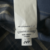 Chrome Hearts Blue & Yellow Plaid Cross Patch Flannel - Morely TrendsChrome Hearts Type here:)