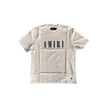 Amiri Cream & Black Core Logo T-Shirt - Morely TrendsAmiri Type here:)