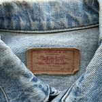 Chrome Hearts Levis Blue & Black Cross Patch Denim Jacket - Morely TrendsChrome Hearts Type here:)