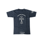 Chrome Hearts Kyosuke Himuro Black & White Cross Logo T-Shirt - Morely TrendsChrome Hearts Type here:)