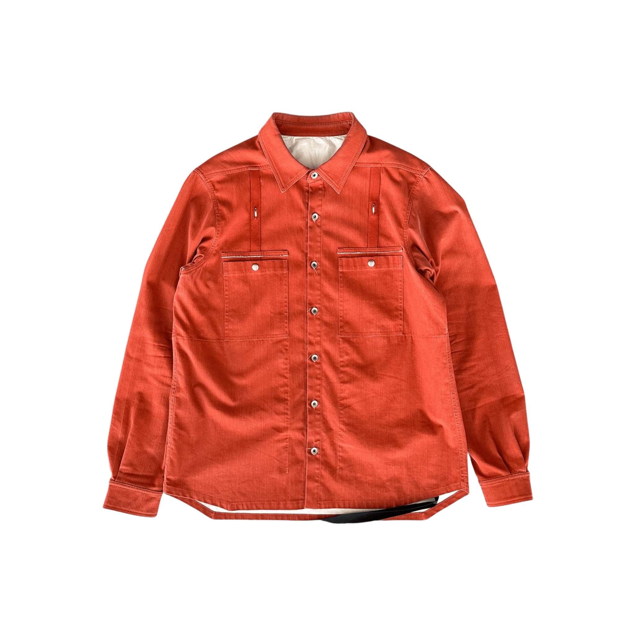 Rick Owens Orange Drkshdw Overshirt - Morely TrendsRick Owens Type here:)