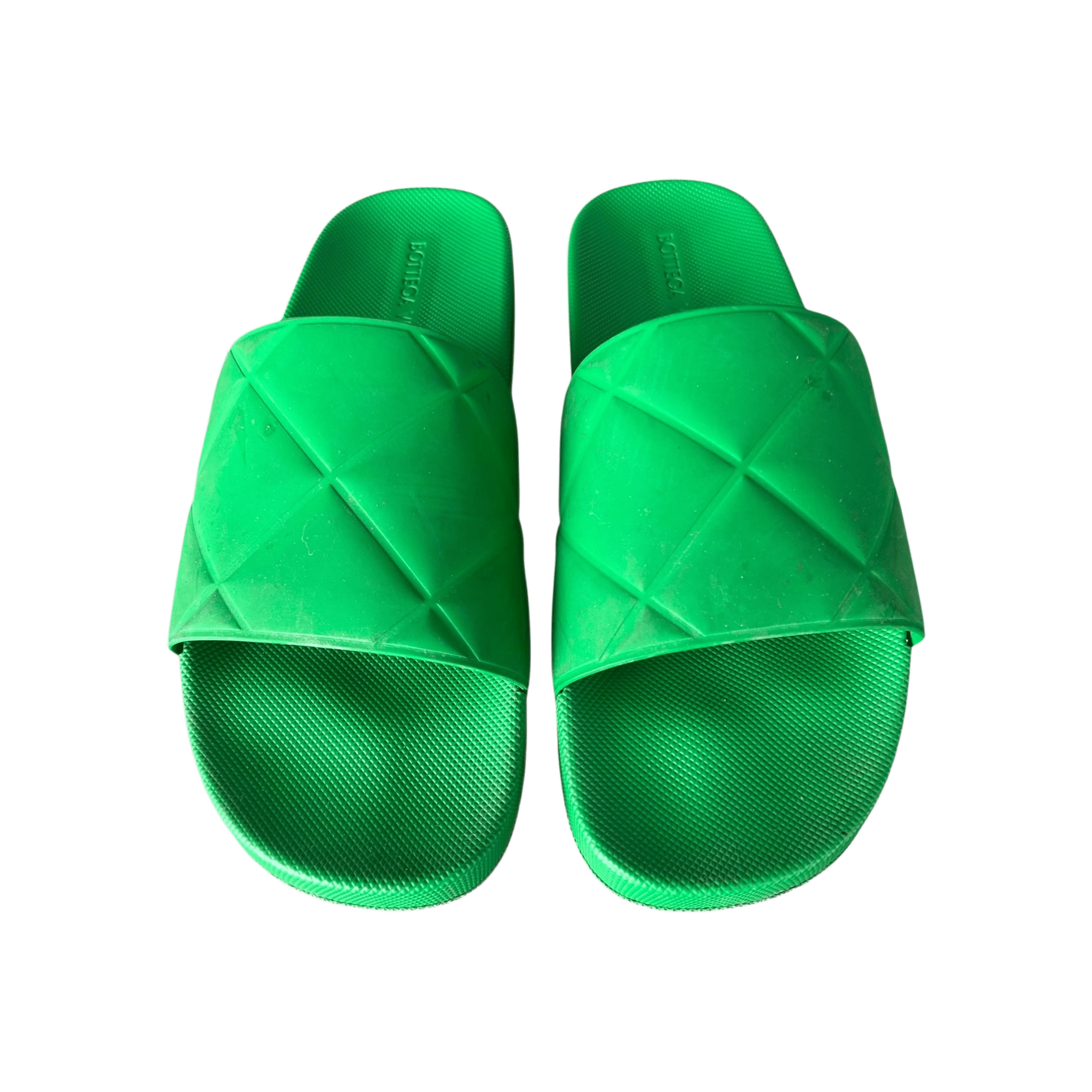 Bottega Veneta Green Rubber Sandals - Morely TrendsBottega Veneta Type here:)