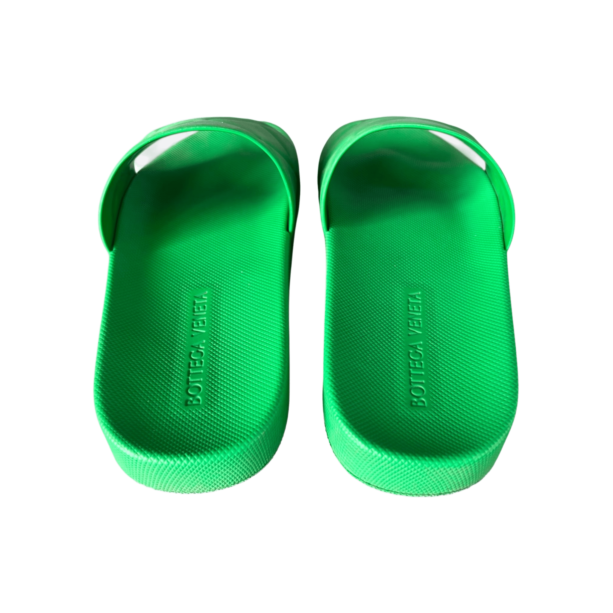 Bottega Veneta Green Rubber Sandals - Morely TrendsBottega Veneta Type here:)