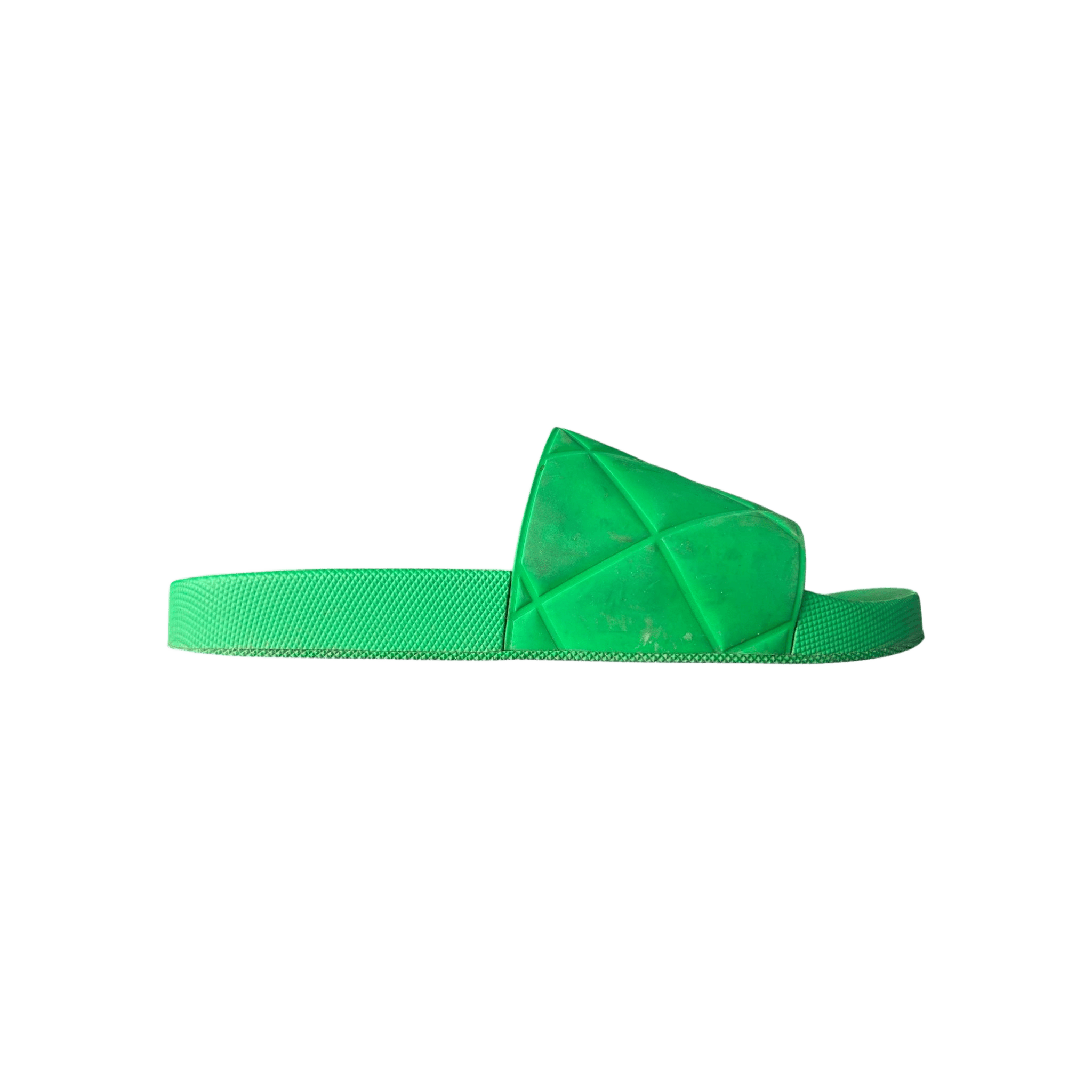Bottega Veneta Green Rubber Sandals - Morely TrendsBottega Veneta Type here:)
