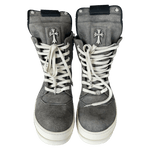 Chrome Hearts Rick Owens Grey Suede Geobaskets - Morely TrendsRick Owens Type here:)